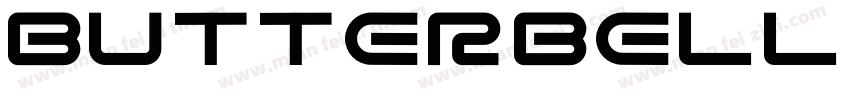 Butterbell Regular字体转换